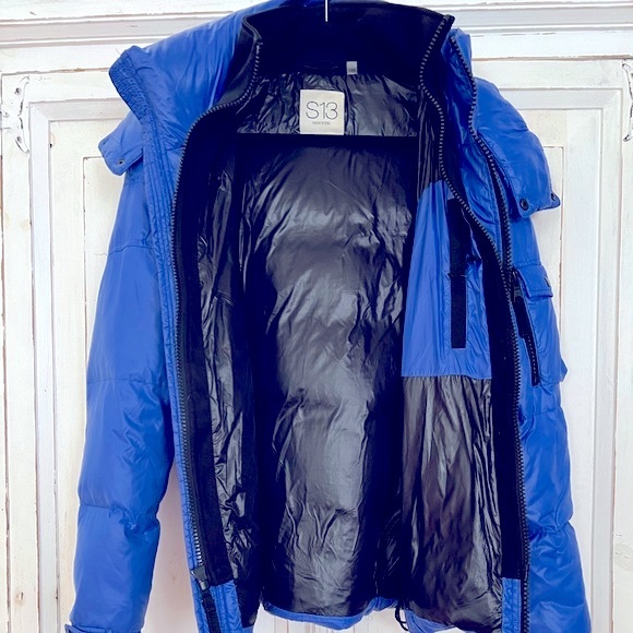Mens S13 Cobalt Downhill Puffer Jacket - Picture 8 of 16
